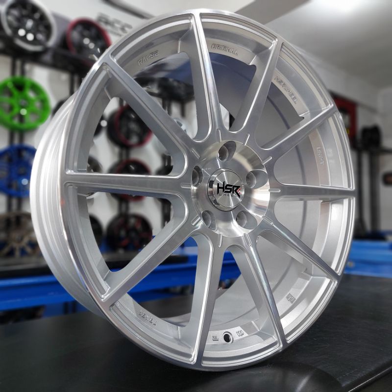 Paket Velg Mobil + Ban Ring 18 Branded HSR Wheel Bisa Buat Innova Xpander Hrv