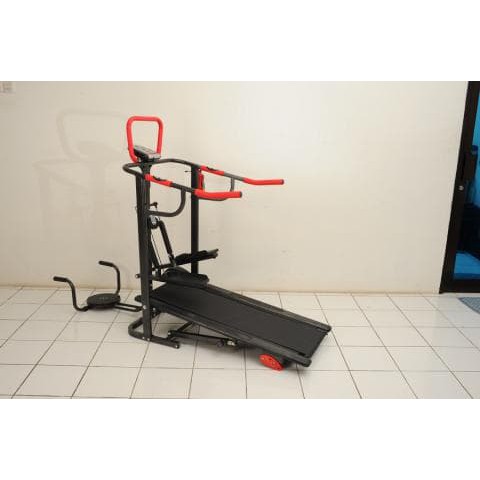 Treadmill Manual 5 fungsi | alat lari di tempat | alat lari manual