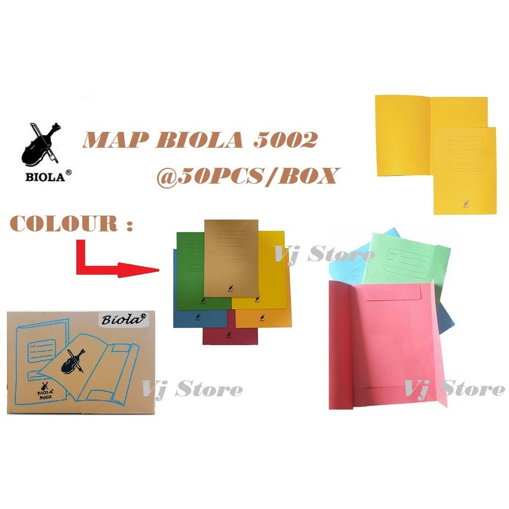 

Map Biola Kertas Biasa 5002