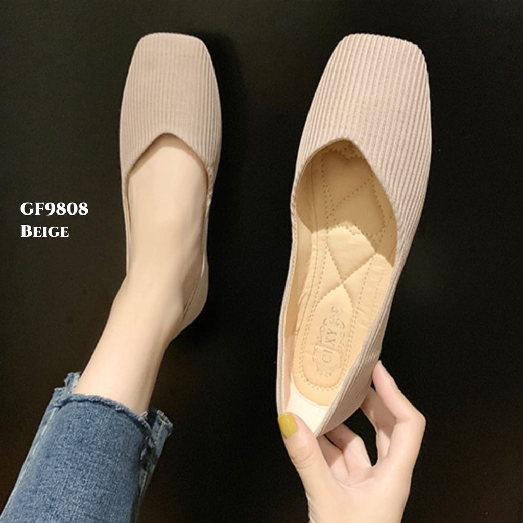 PRF Sepatu Flat shoes Canvas Casual Ladies GF9808