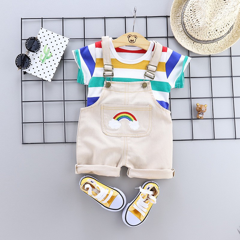 HappyOliver ANSOP KINDERLAND EBV Baju Anak Laki Laki Perempuan Import Model Jumpsuit Overal