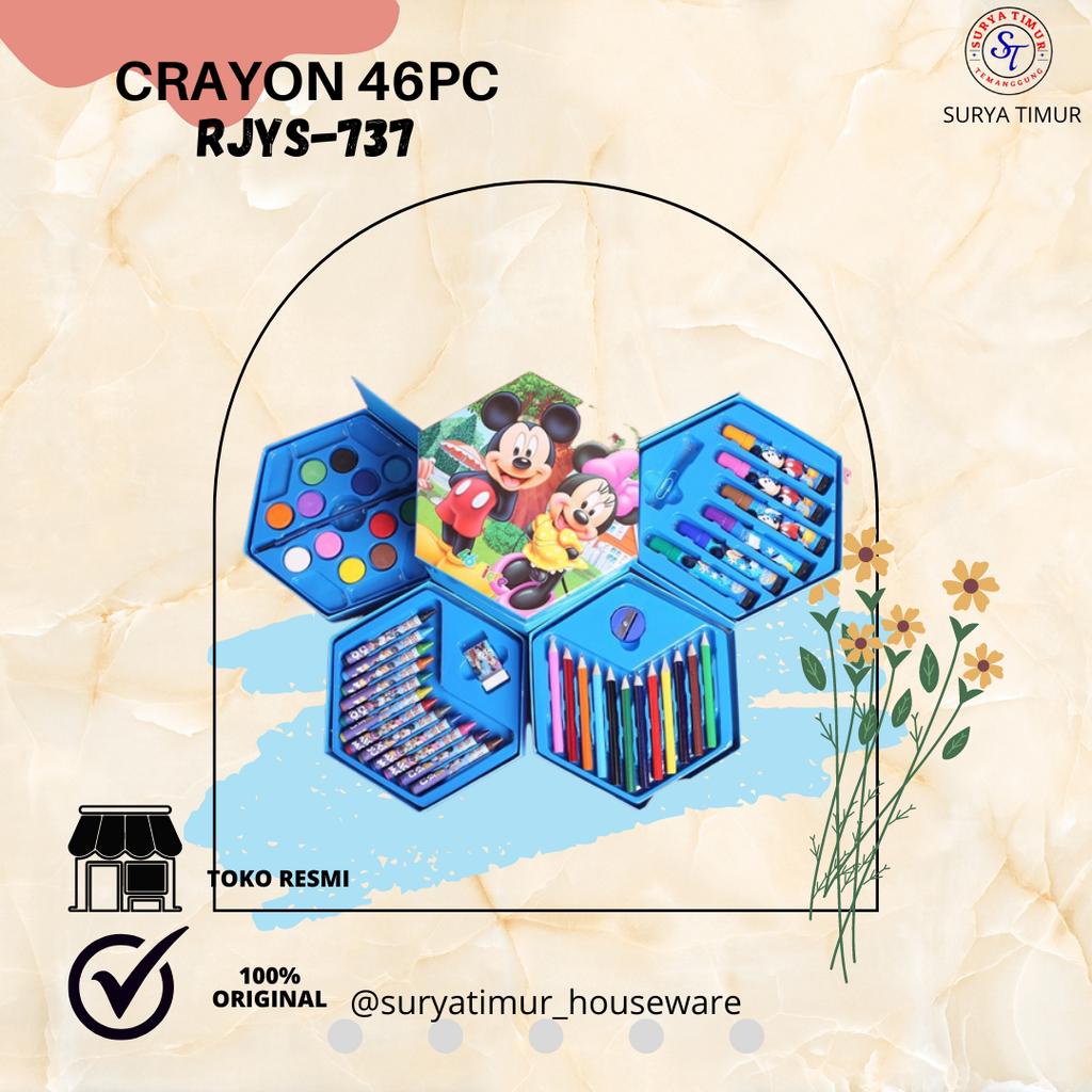 

Crayon set box 46pc