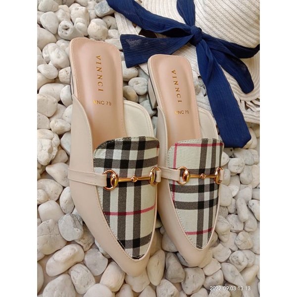 SANDAL TARTAN VINNCI PREMIUM