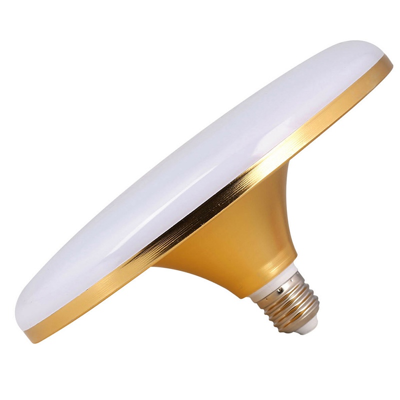 &lt; E2id &amp; &gt; Lampu Bohlam UFO LED 12W 18w 24W 36W 50W 220V E27 Warna Putih