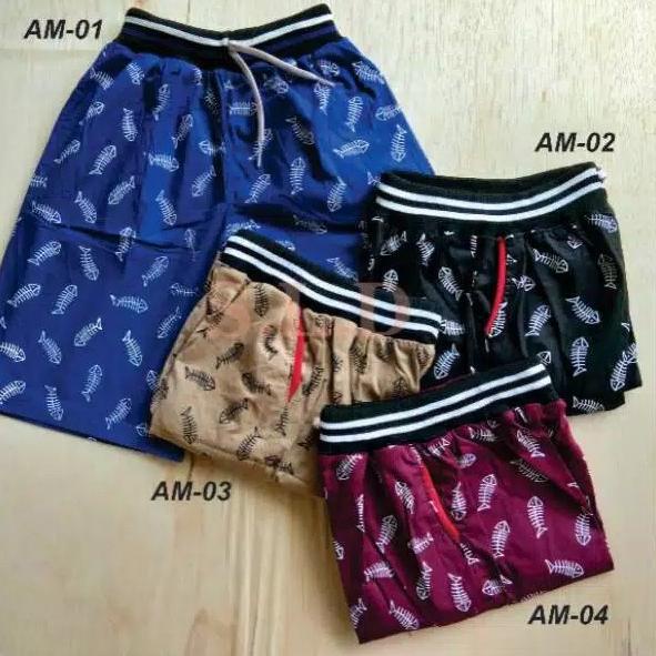 [LEM.26Au22ᴾ] Celana pendek anak SD - SMP MOTIF kolor RIP