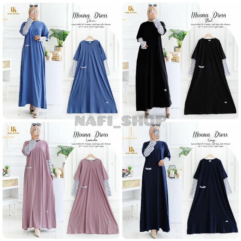 ANNETH MIDI / MOONA DRESS ORI HIJAB SISTER