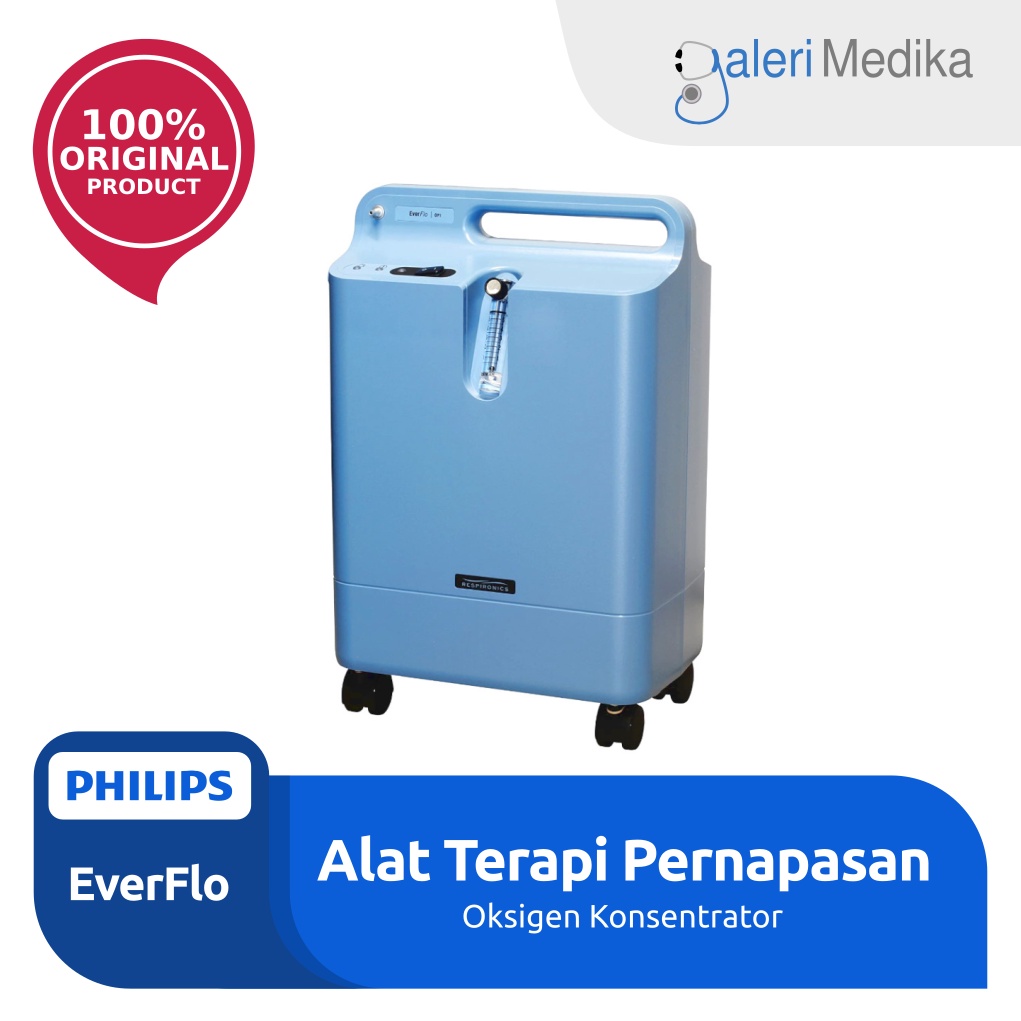 (KHUSUS GOJEK/GRAB) Philips EverFlo Home Oxygen Concentrator - Alat Penghasil Oksigen Siap Pakai