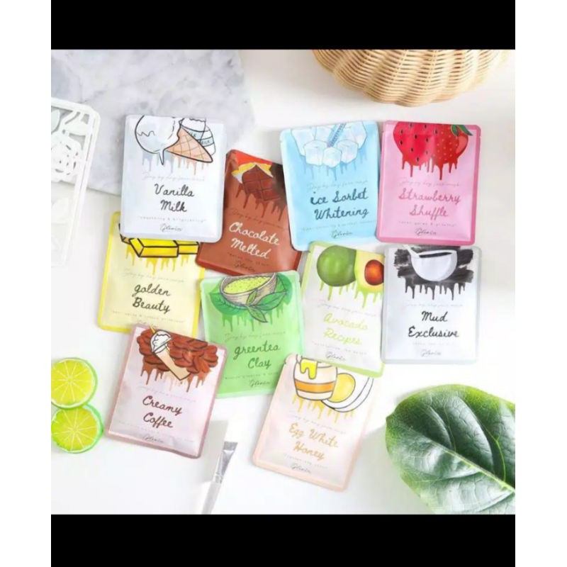 masker wajah by Lea Gloria kemasan baru 20gr