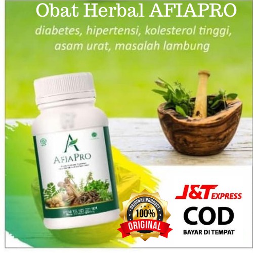 

BIASA COD - AFIAPRO obat herbal kencing manis kolesterol tinggi hipertensi asam urat encok