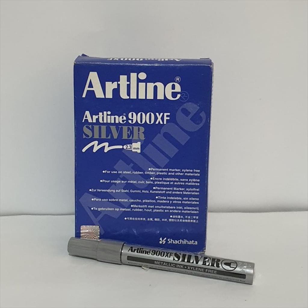 

Spidol Permanent Artline Silver Metalik 900 XF