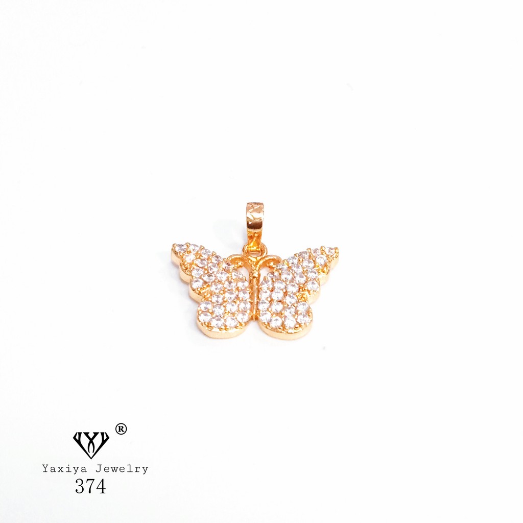 

Liontin Emas permata Perhiasan imitasi Gold 18k Yaxiya Jewelry 374