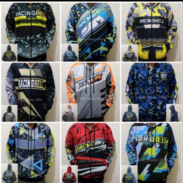 Jaket racing hell racing line