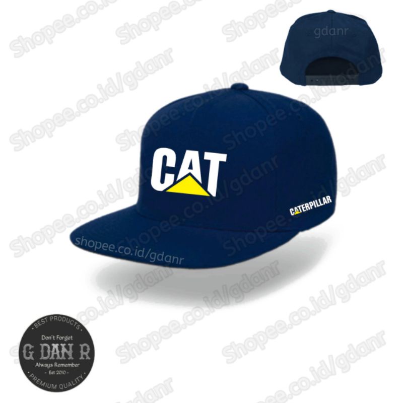 Topi Pria / Hiphop / Surf /Snapback Caterpillar -Topi Caterpillar
