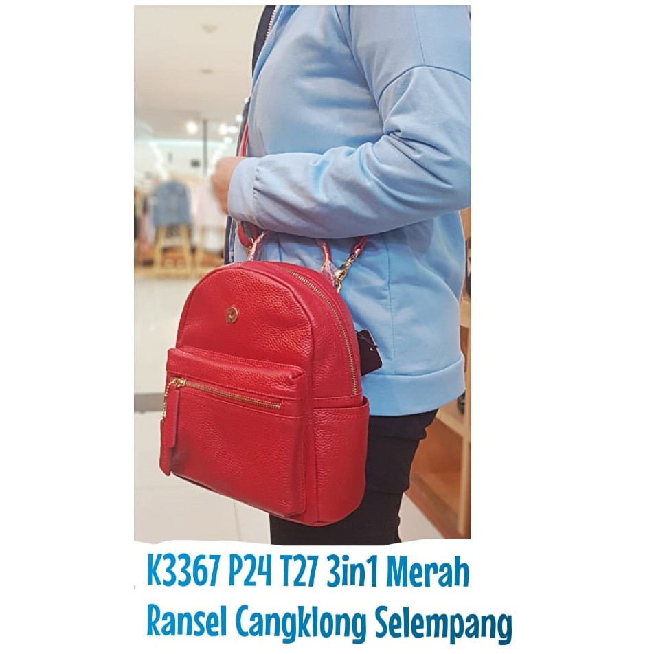 Tas Papillon Original K3367 Merah