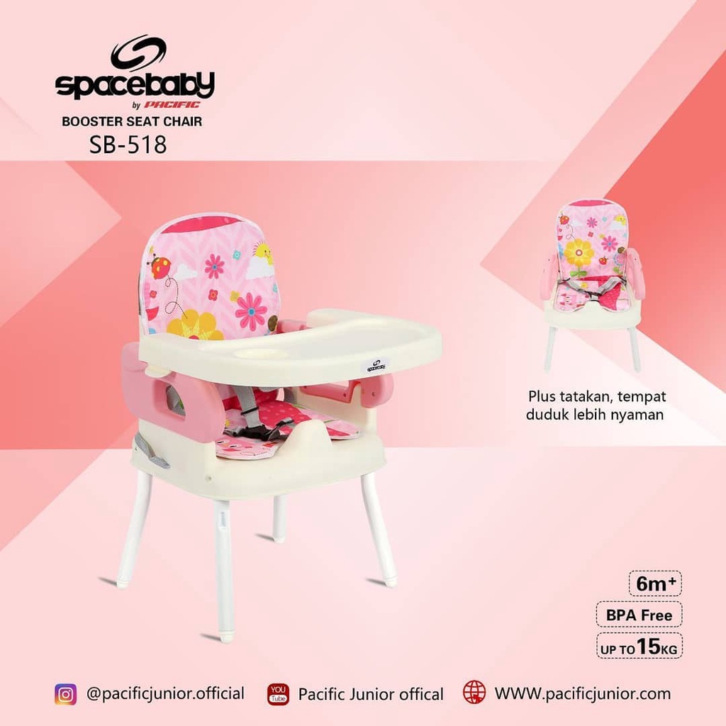 Space Baby SB 518 Booster Seat Space Baby kursi makan bayi