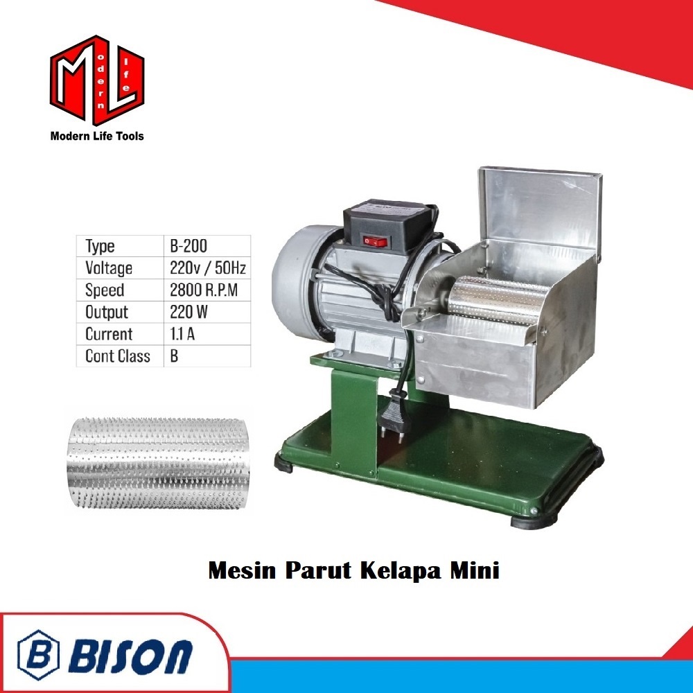 Mesin Parut Kelapa Mini Listrik Portable Stainless