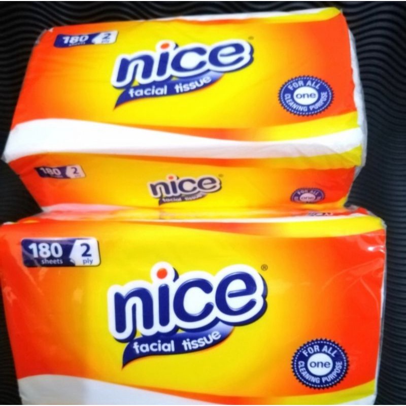 nice facial tissue 180 sheets 2 ply tisu wajah-1