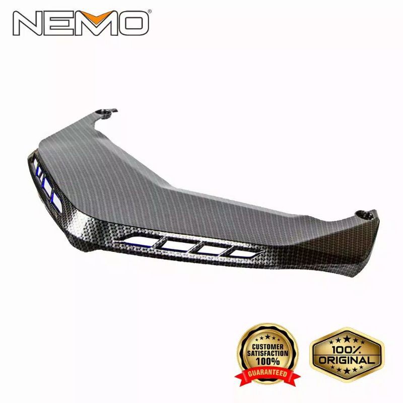 Ducktail Nmax New Daktail Nmax New Karbon Sirip Lampu Stop Nmax New Cover Topi Lampu stop Nmax New 2020-2022 Merk Nemo