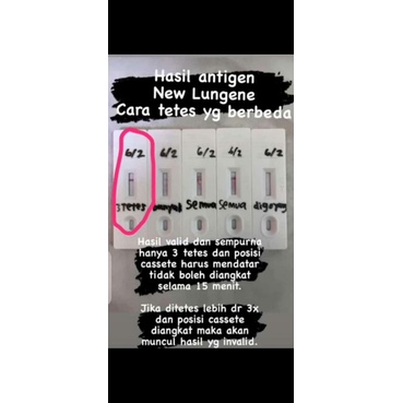 Alat tes antigen mandiri newlungene deteksi Omicron Lambda Delta Beta