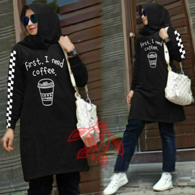 TUNIK JUMBO MARGERI KOPI 5 warna