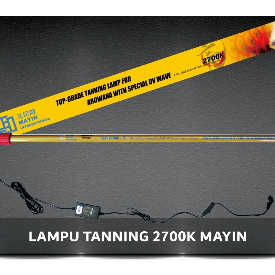 Lampu Mayin Tanning Lampu TANNING Celup T5 MAYIN 2700K Aquarium ikan Arwana - 112CM