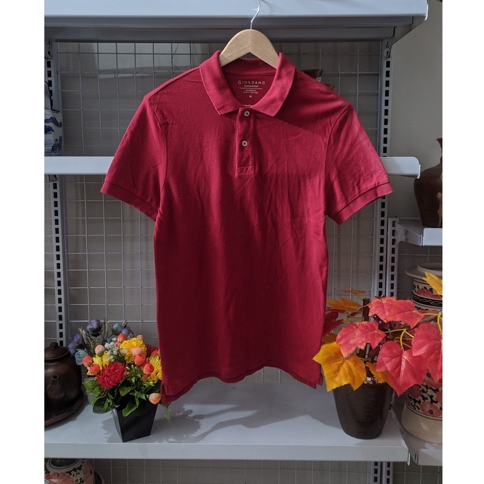 Kaos Polo Giordano Merah