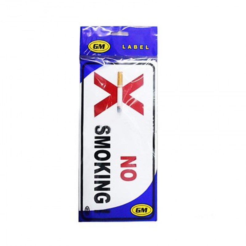 

GM LABEL MEDIUM 3D NO SMOKING GM LM110-3D