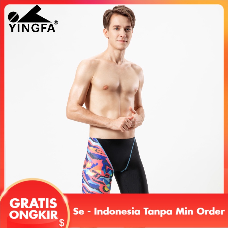 Yingfa Lima Celana Renang Pria Panjang Renang leisure Pelatihan