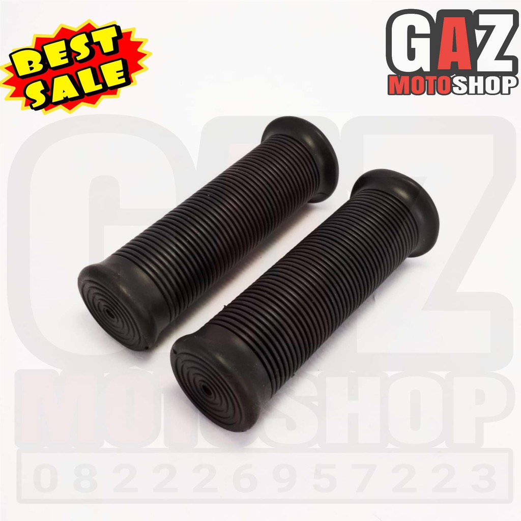 Hand Grip Classic Ulir Hanfat Handgrip karet motif garis