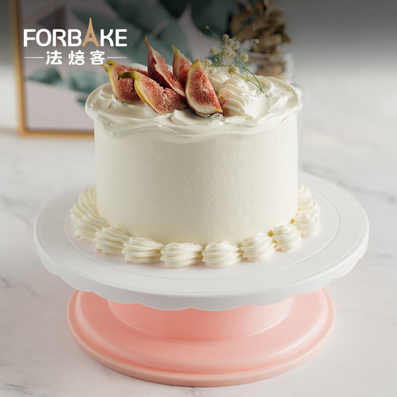 Forbake cake decorating turntable 27x13cm -  FB55100 / meja putar hias kue plastik