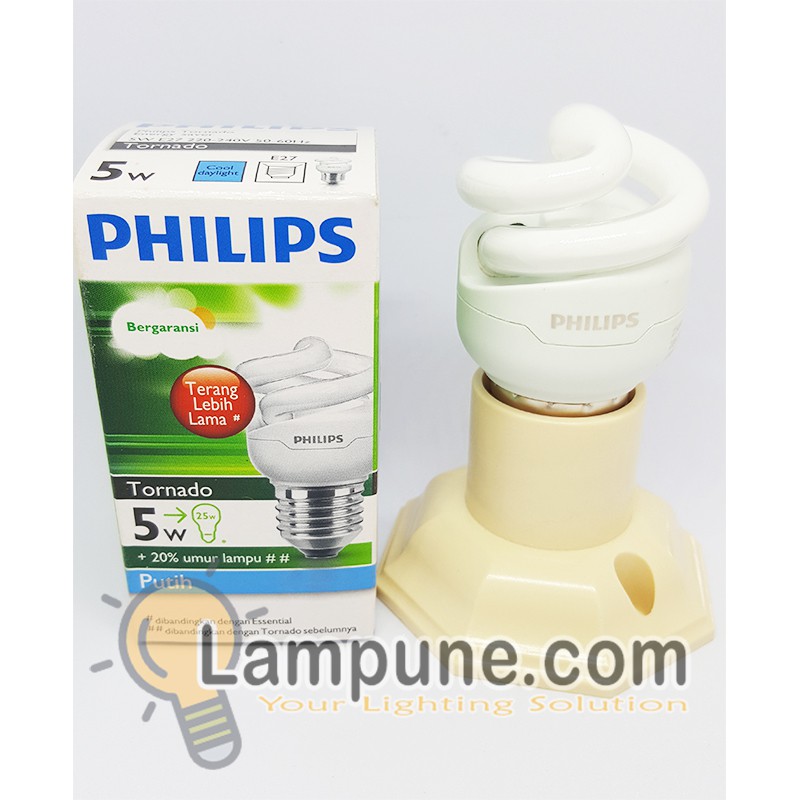 Lampu Spiral 5W Philips