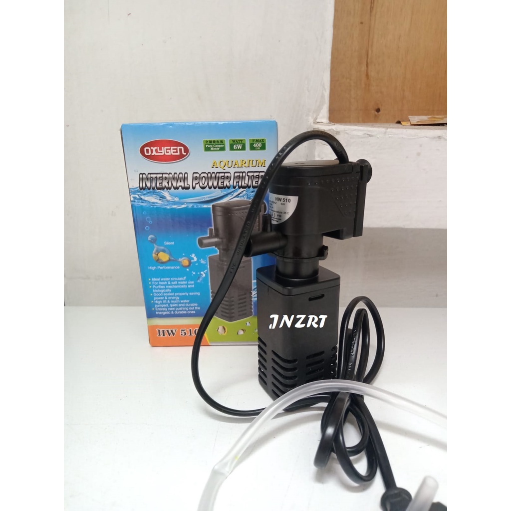 Filter Aquarium Mini Internal Power Head Aquascape Oxygen HW 510