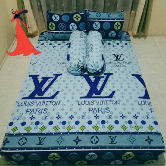 Sprei LV Blue