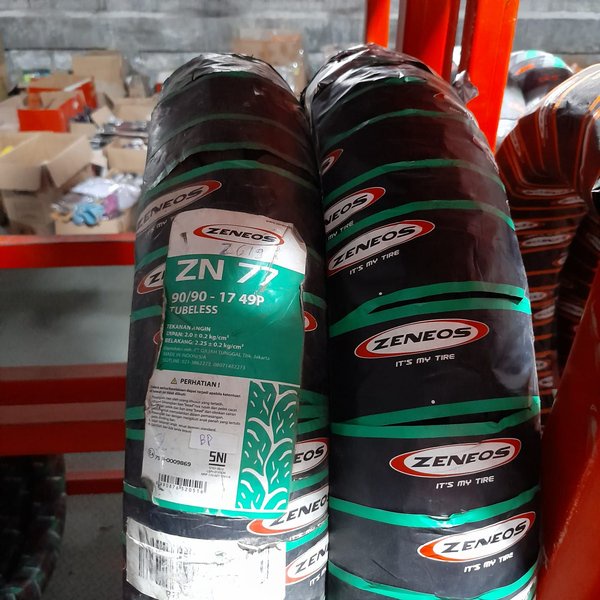 Ban motor matic Zeneos ZN77 90 90 14  tubeless beat mio vario