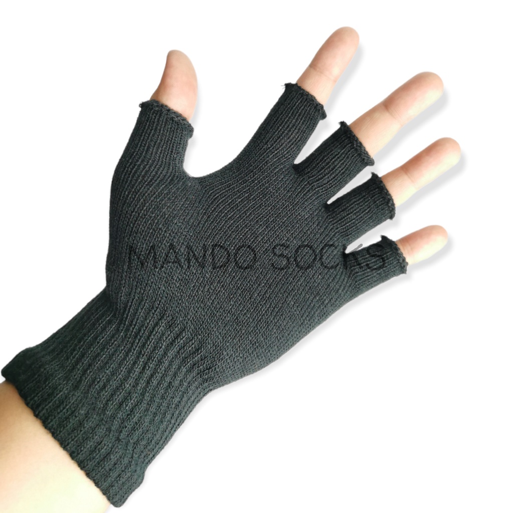 Sarung tangan motor half finger, setengah jari