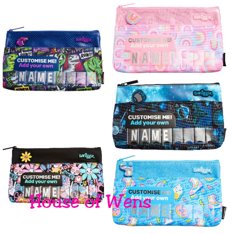 

SMIGGLE BRIGHT ALL ROUNDER ID PENCIL CASE ORIGINAL - TEMPAT PENSIL SMIGGLE