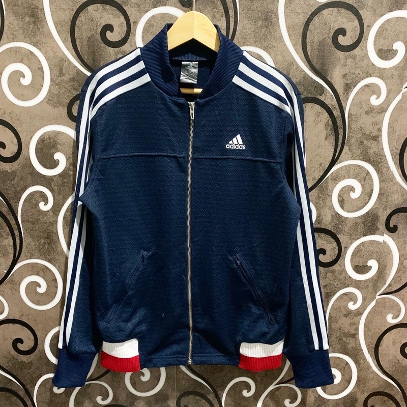 Tracktop Jacket Adidas Balok Navy Import Japan