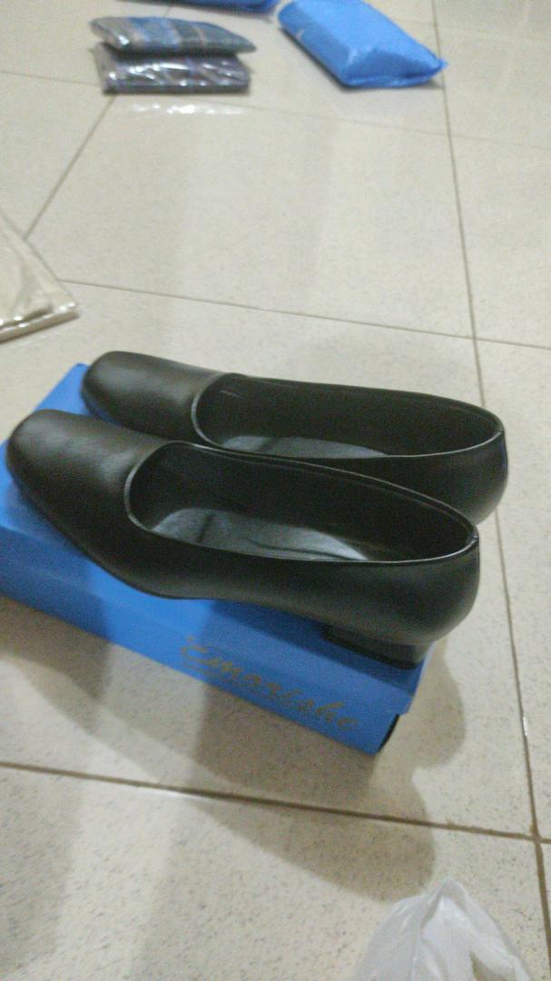 Sepatu Pantofel Wanita Big Size W03kdop
