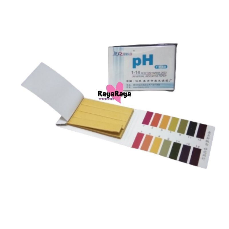 Kertas lakmus cek PH tester air aquascape akuarium