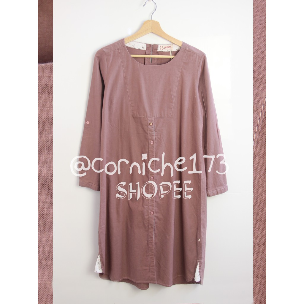 Corniche Olivia Dress Purple - TH501125