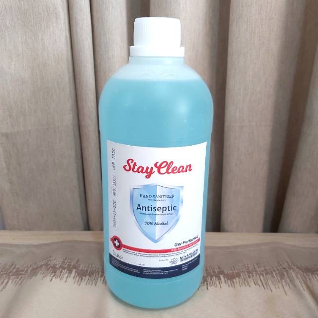 

HAND SANITIZER STAY CLEAN GEL 1 LITER