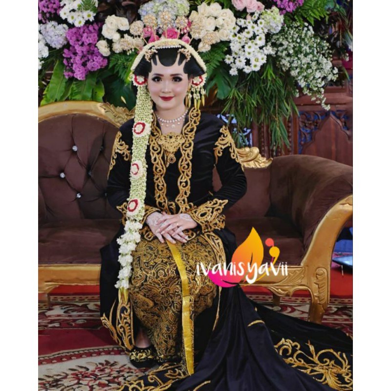 Sepasang Jarik Pengantin Prodo - Motif Pisang Bali