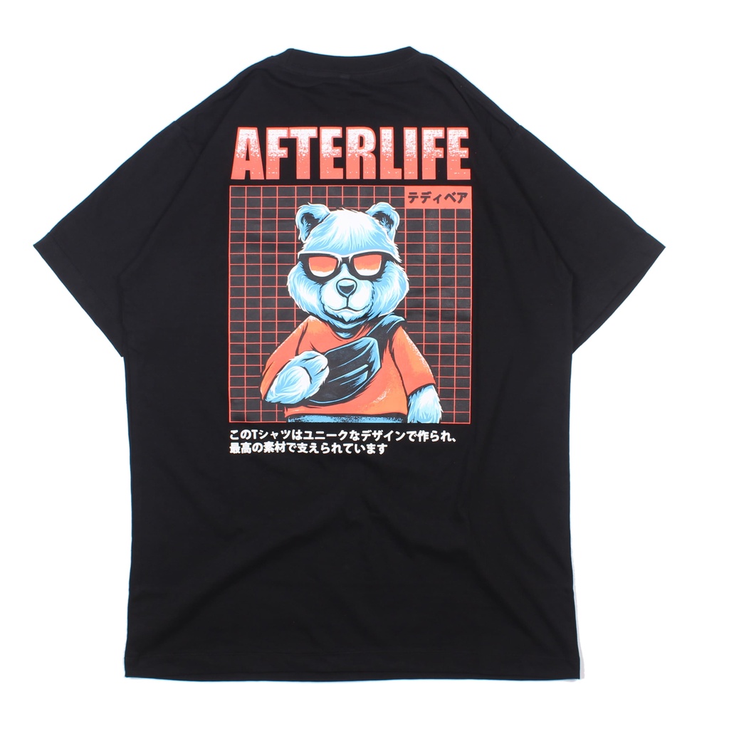 AFTERLIFE - Tshirt Panda Style Black | 21054