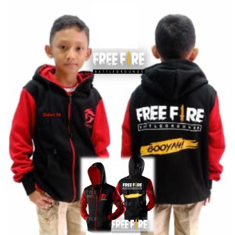 jaket free fire // hoodie free fire // jaket hoodie free firee dewasa dan anak promo terbaru