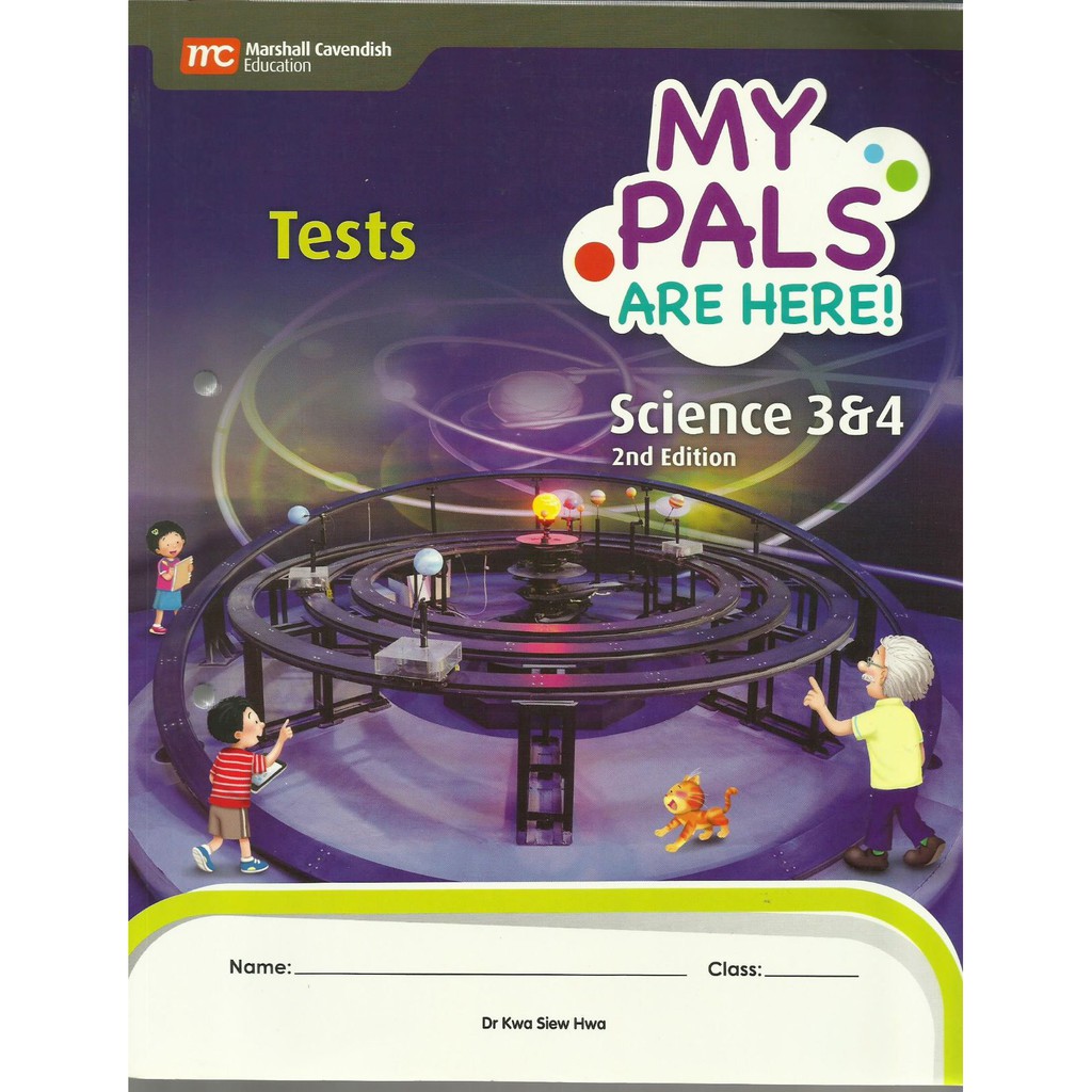 Original My pals are here Test Science 3 & 4 Marshall Cavendish Education