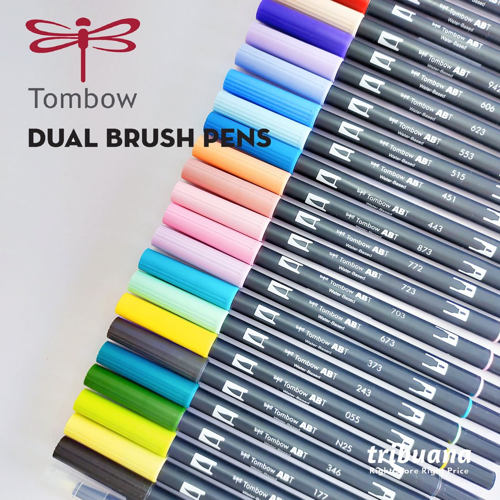 

Tombow ABT Dual Brush Pen Art Markers (satuan)