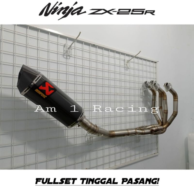 KNALPOT ZX-25R Akrapovic Evo Carbon Full System