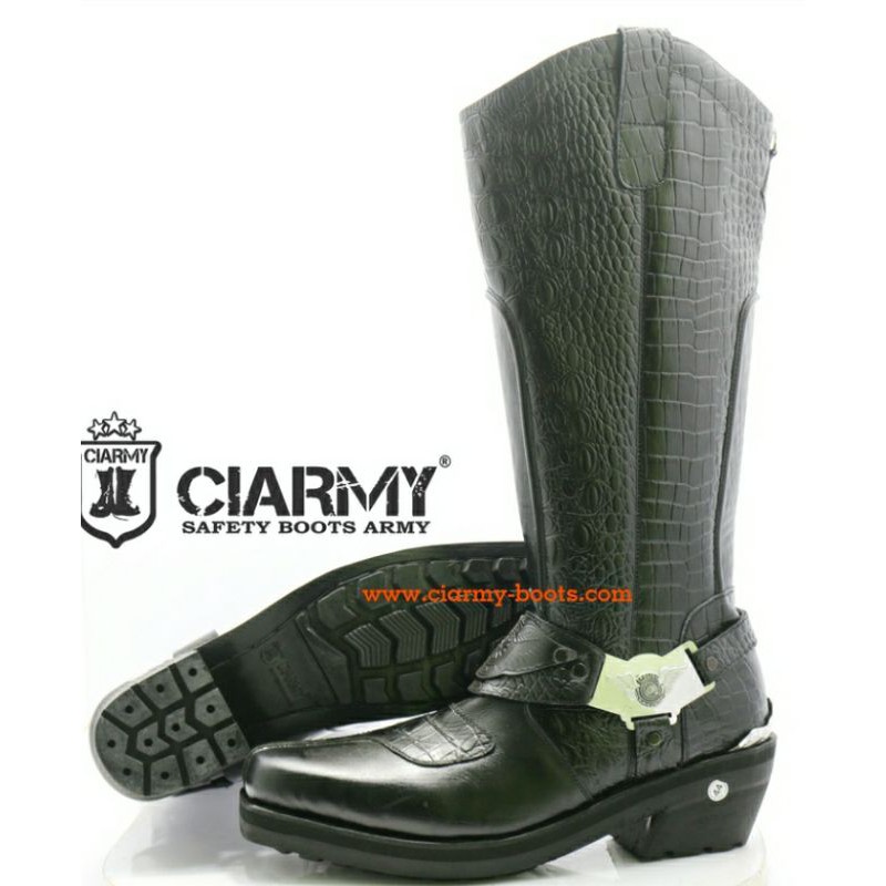 Sepatu Tunggang Polantas Sepatu Tunggang Ciarmy C011CD Sepatu BM Sepatu Patwal Sepatu Tunggang