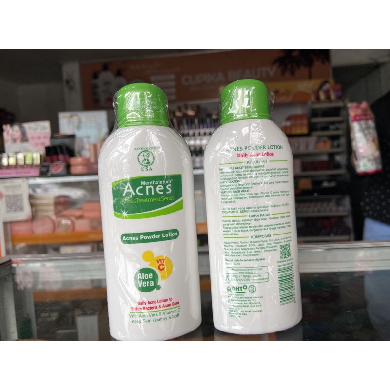 [ po ] acnes powder lotion ( 100 ml ) perawatan jerawat acne powder lotion