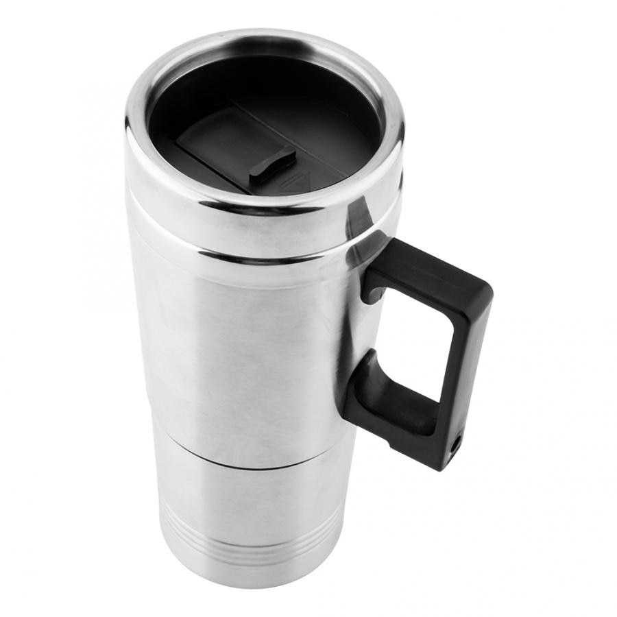 Hot Promo ! ESTINK Gelas Pemanas Mobil Car Heating Cup Mug 12V 350+150ML - EST350